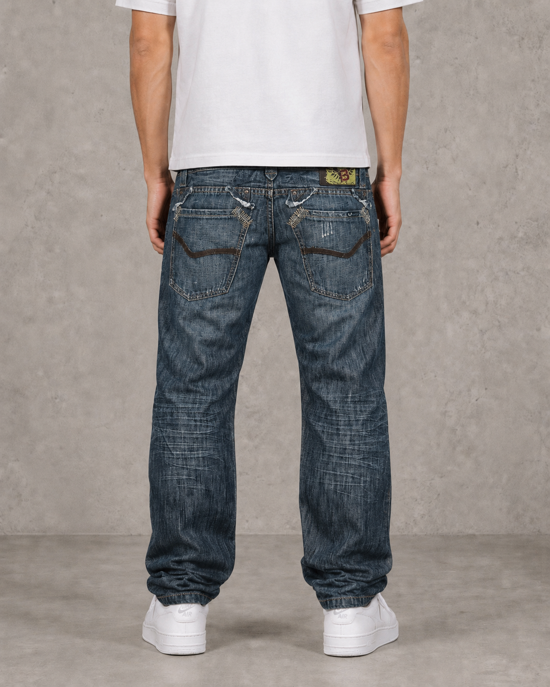 Blend Washed Baggy Jeans (L)