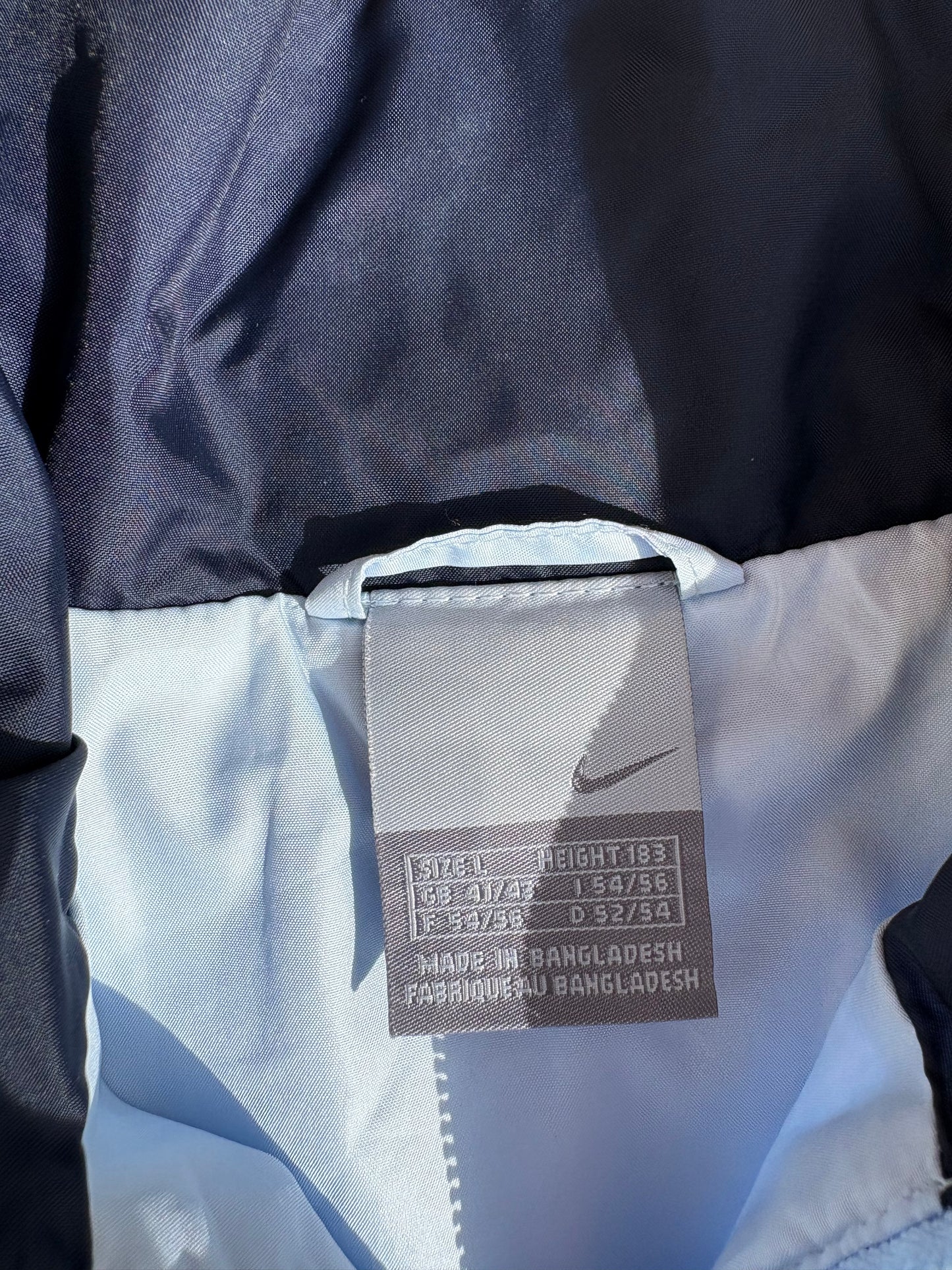 Rare Nike Tracksuit Light Blue (L)